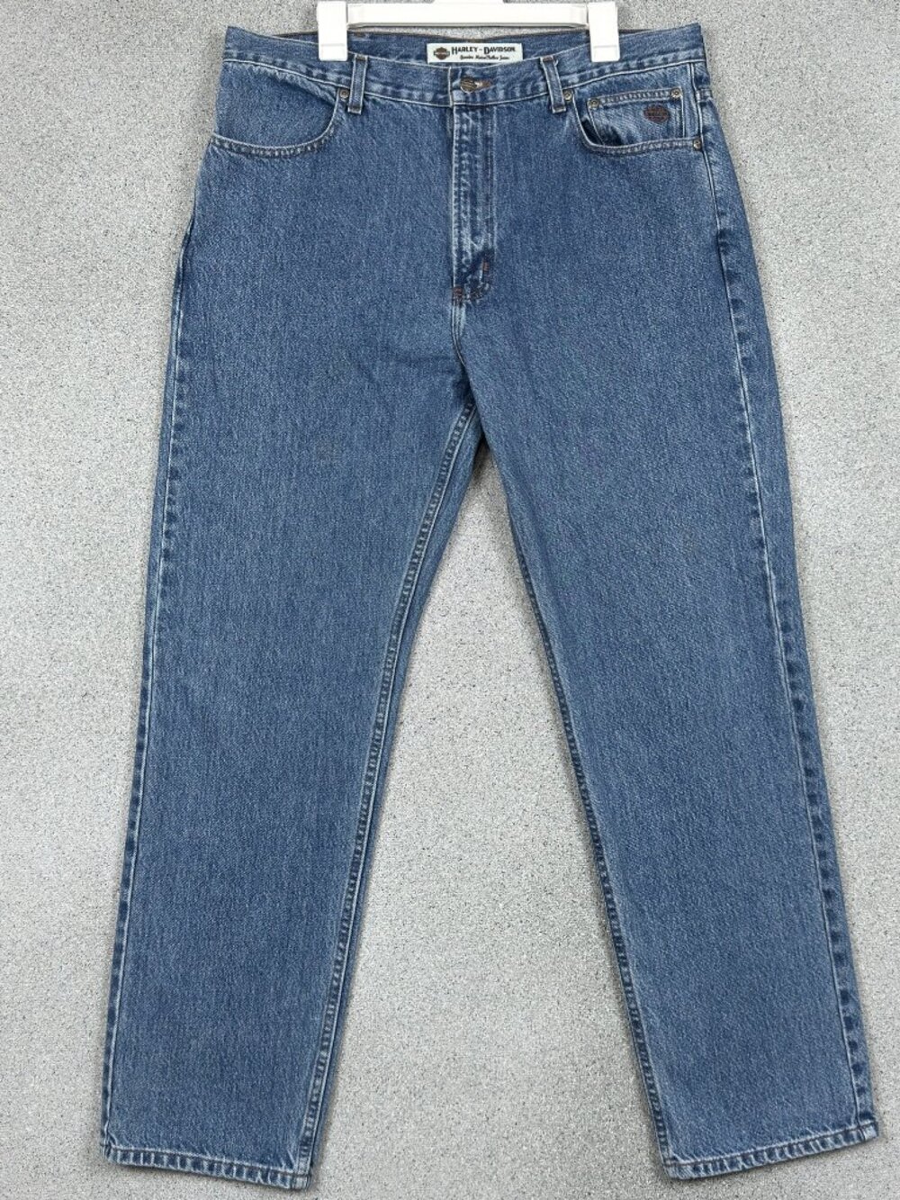 Harley-Davidson Original Traditional Fit Men's Jeans 38x32 Motorcycle 99024-07VM